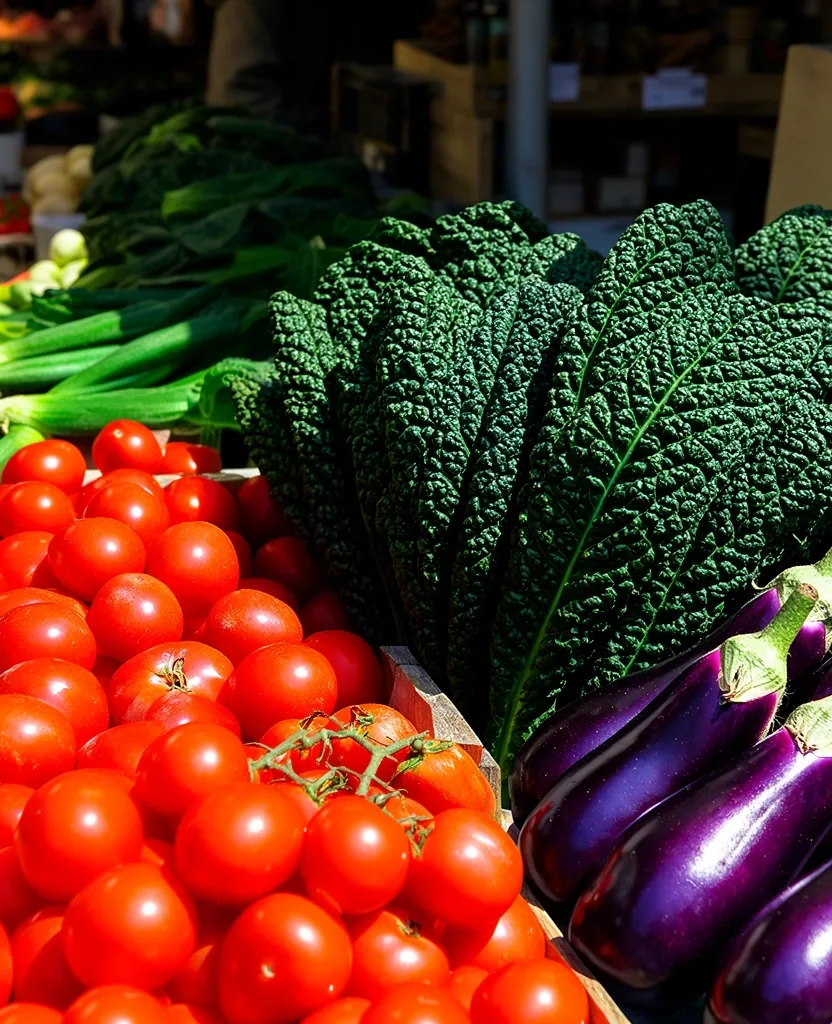 Naples market produce